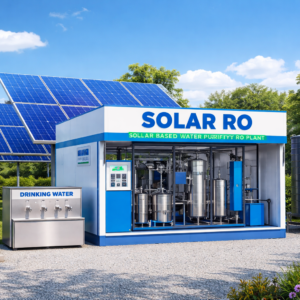 Solar Based Water Purifying RO Plant